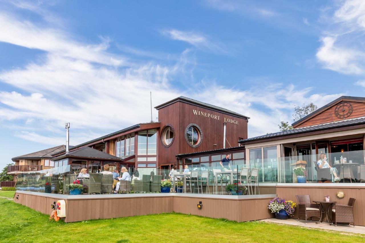 Wineport Lodge Glasson Eksteriør bilde
